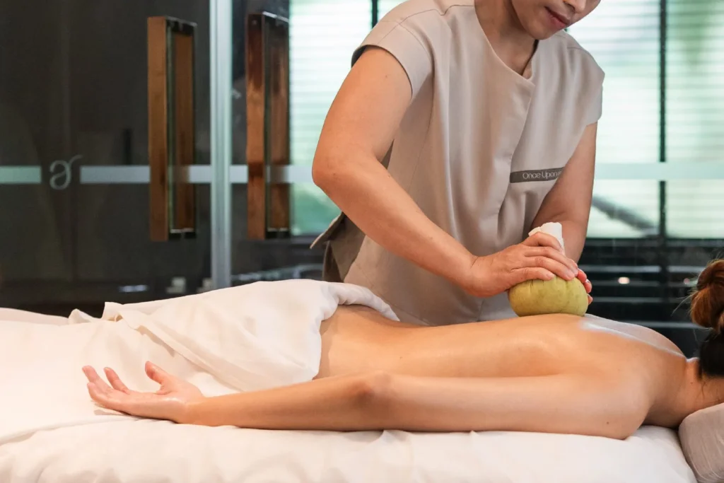 Herbal massage Therapy